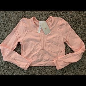 Fabletics JAYMEE MESH Crop Top